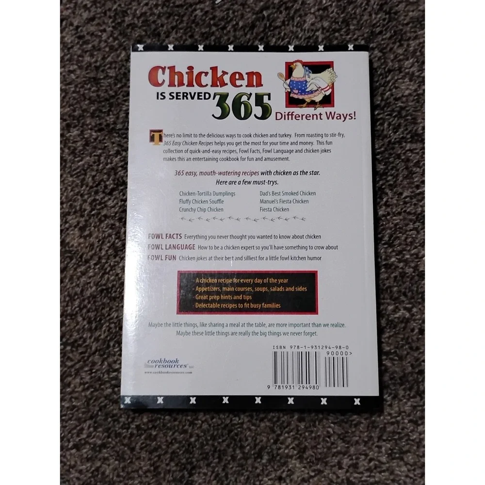 365 Easy Chicken Recipes Quick,‎ Easy Ways To Cook Chicken